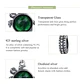 Charm Dije Plata 925 Tortuga Verde - Miniatura 6