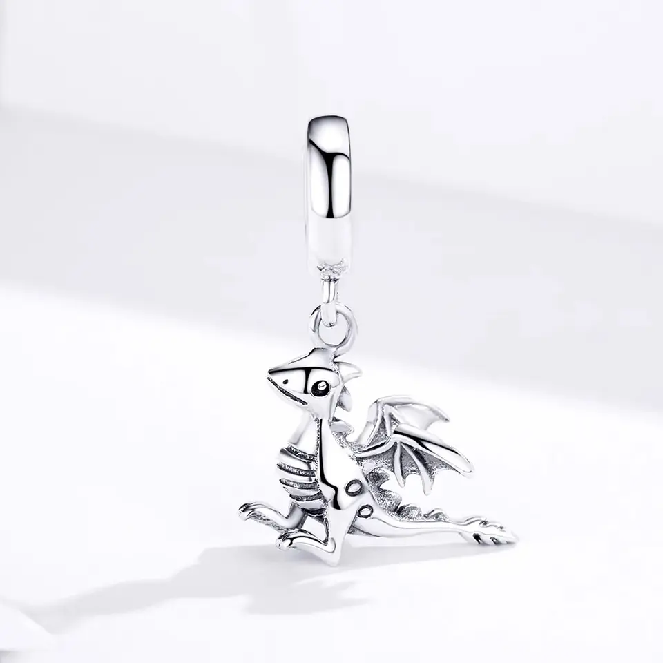 Charm Dije Plata 925 Dragon Silver  4