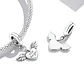 Charm Dije Plata 925 Corazon Alas My Angel - Miniatura 4