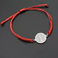 Pulsera Hilo Rojo Trenzado San Benito Acero - Miniatura 5