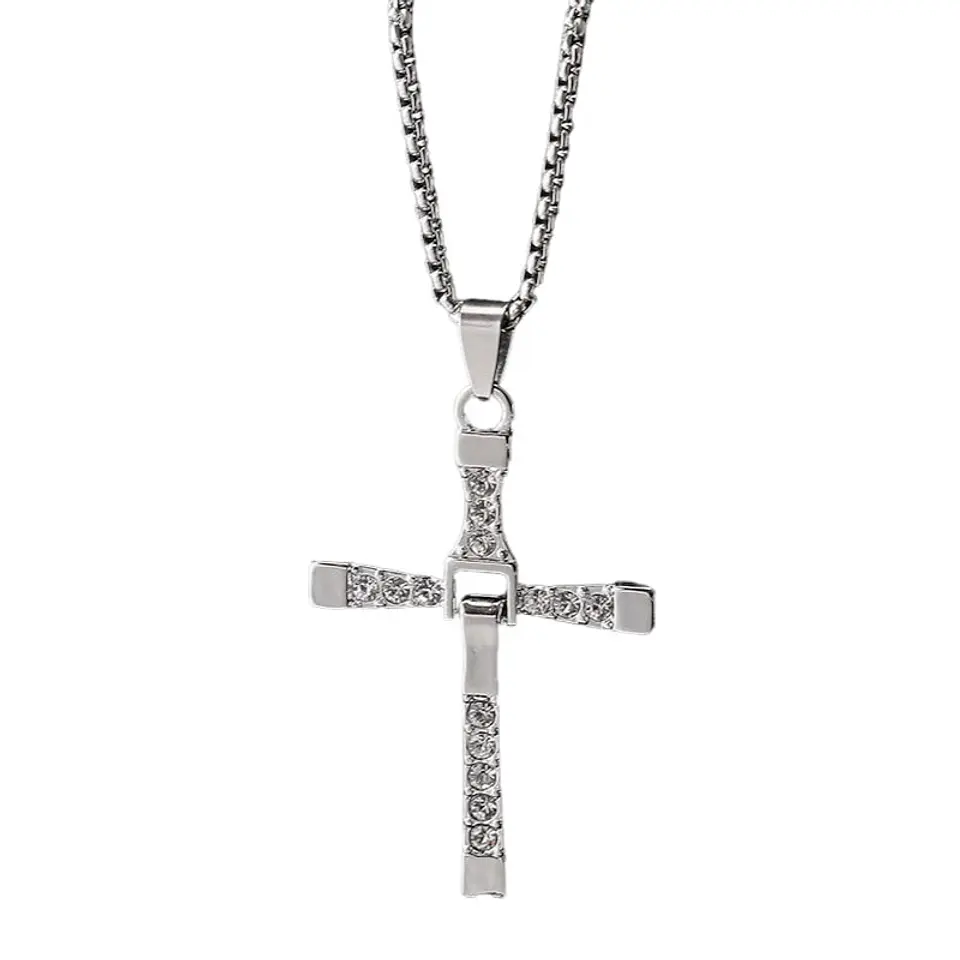Collar Cruz de Dominic Toretto Acero 50x30mm 1