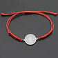 Pulsera Hilo Rojo Trenzado San Benito Acero - Miniatura 6