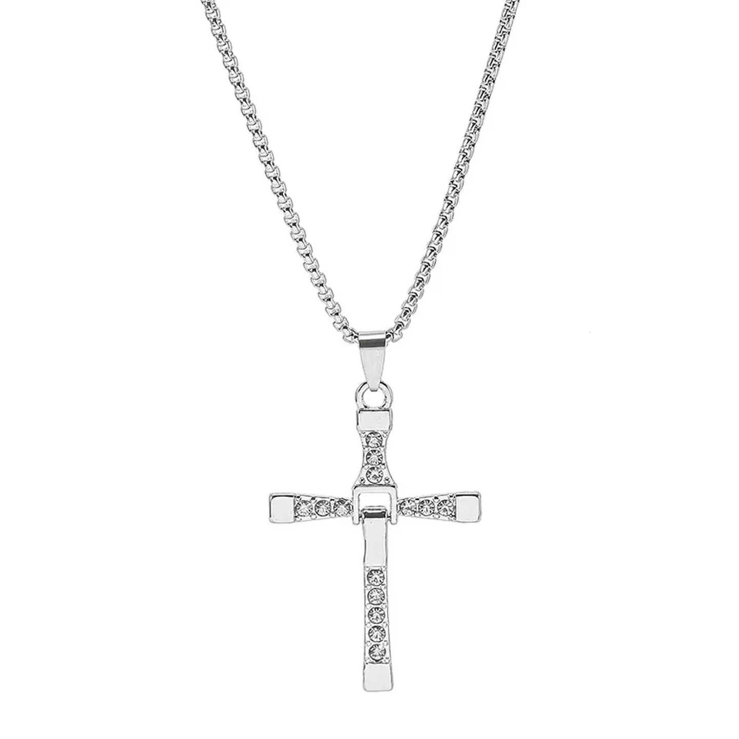 Collar Cruz de Dominic Toretto Acero 50x30mm 4