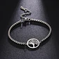 Pulsera Arbol de la Vida Plateada Acero - Miniatura 3