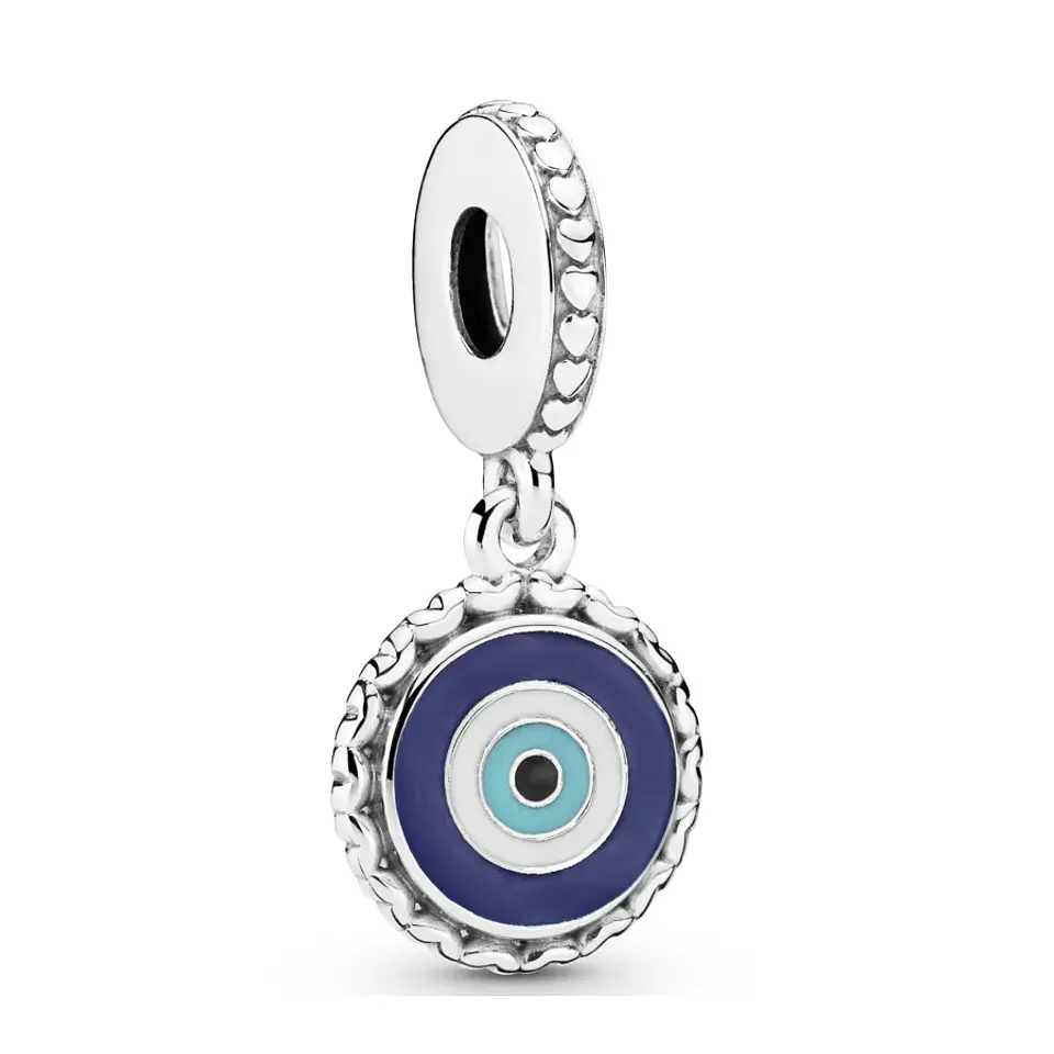 Charm Dije Plata 925 Colgante Ojo Turco 1