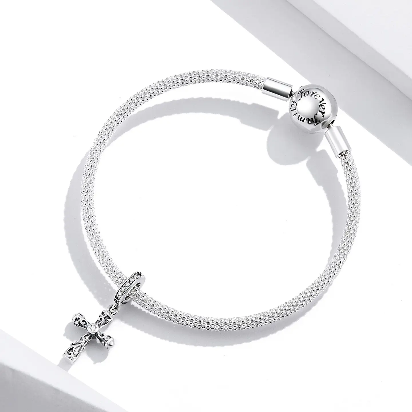Charm Dije Plata 925 Cruz Vintage 2