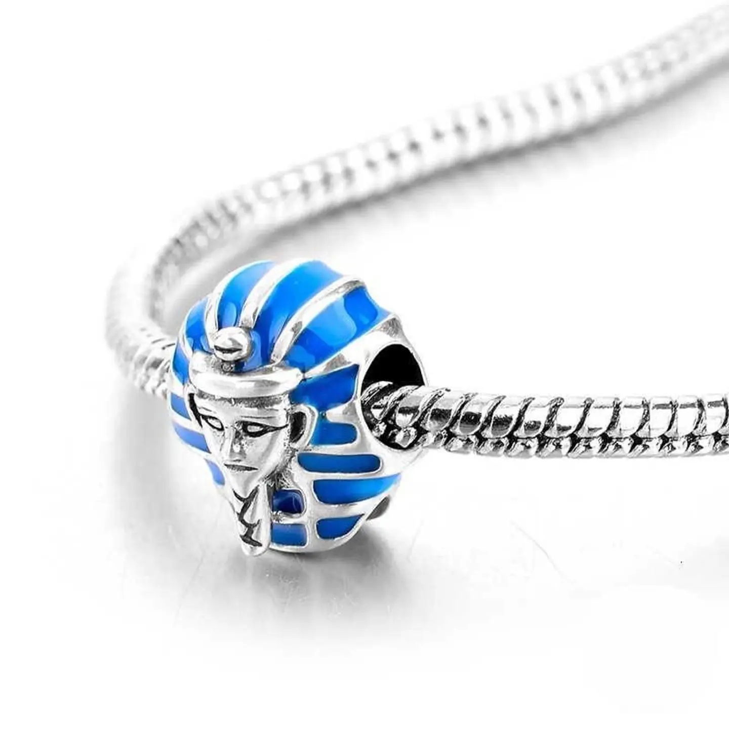 Charm Dije Plata 925 Faraon Egipcio 2