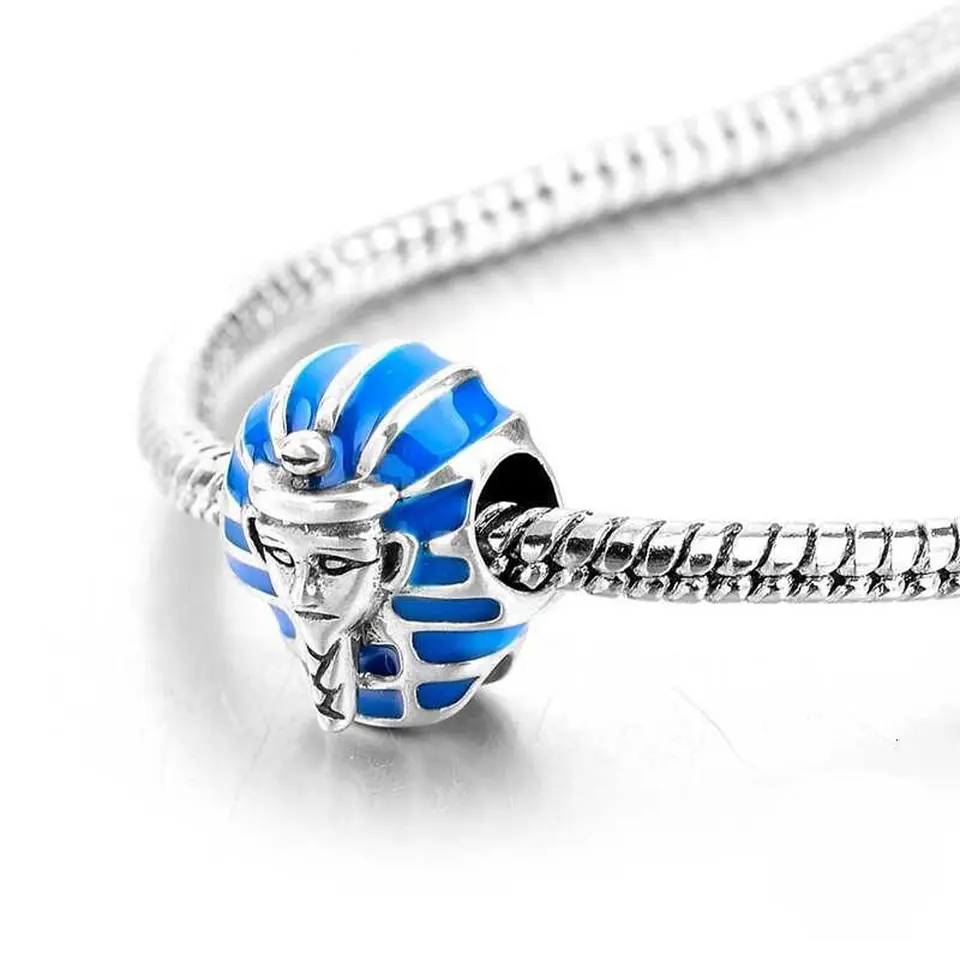 Charm Dije Plata 925 Faraon Egipcio 2