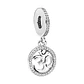 Charm Dije Plata 925 Colgante Om Yoga - Miniatura 1
