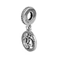 Charm Dije Plata 925 Colgante Om Yoga - Miniatura 2