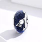 Charm Dije Plata 925 Cristal Murano Galaxia Estrella - Miniatura 4