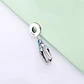 Charm Dije Plata 925 Colgante Virgen Maria - Miniatura 3