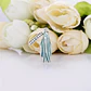 Charm Dije Plata 925 Colgante Virgen Maria - Miniatura 5