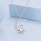 Collar Plata 925 Luna y Conejo - Miniatura 4