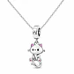 Charm Dije Plata 925 Lindo Gatito - Miniatura 3