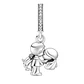 Charm Dije Plata 925 Pareja Esposos Boda - Miniatura 1