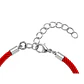 Pulsera Cuerda Roja Corazones Entrelazados - Miniatura 4