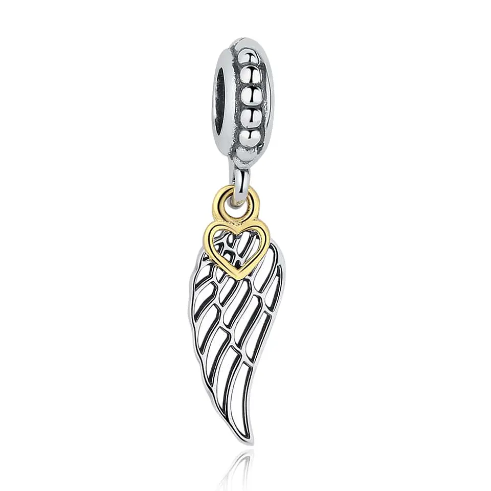 Charm Dije Plata 925 Ala De Angel 1