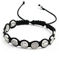 Pulsera Hilo Negro San Benito Protector 10 Medallas - Miniatura 1