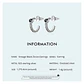 Aros Plata 925 Semi Argolla Corazon - Miniatura 7