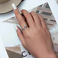 Anillo Plata 925 Colibri Picaflor con Hojas - Miniatura 3