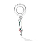 Charm Dije Plata Hada Elfo Colorida - Miniatura 5