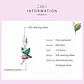 Charm Dije Plata Hada Elfo Colorida - Miniatura 6