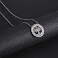 Collar Árbol de la vida con Circones Plateado Acero - Miniatura 6