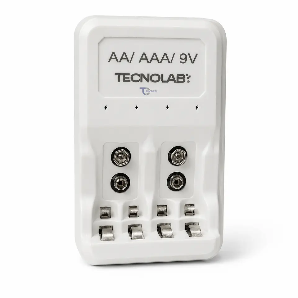 Cargador Pilas Tecnolab TL833 AA AAA 9V 5