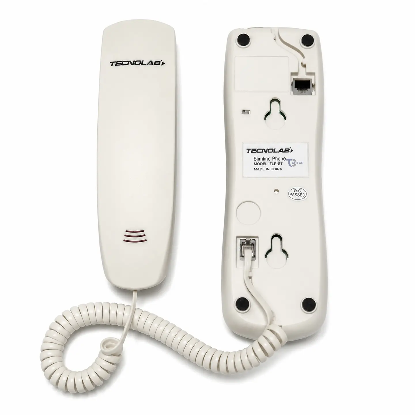 Teléfono Fijo Góndola Tecnolab TL480W Blanco 4