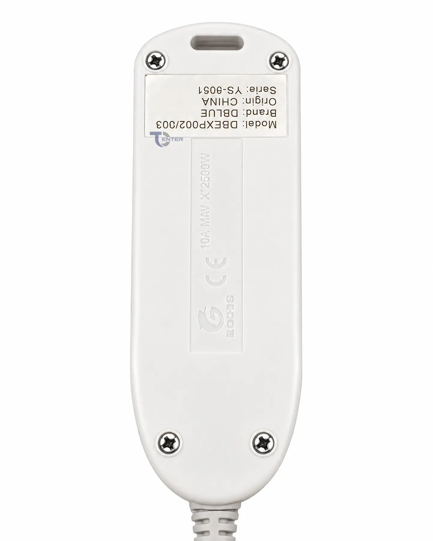 Alargador Dblue DBEXP004W 3M 4 Pos Blanco 4