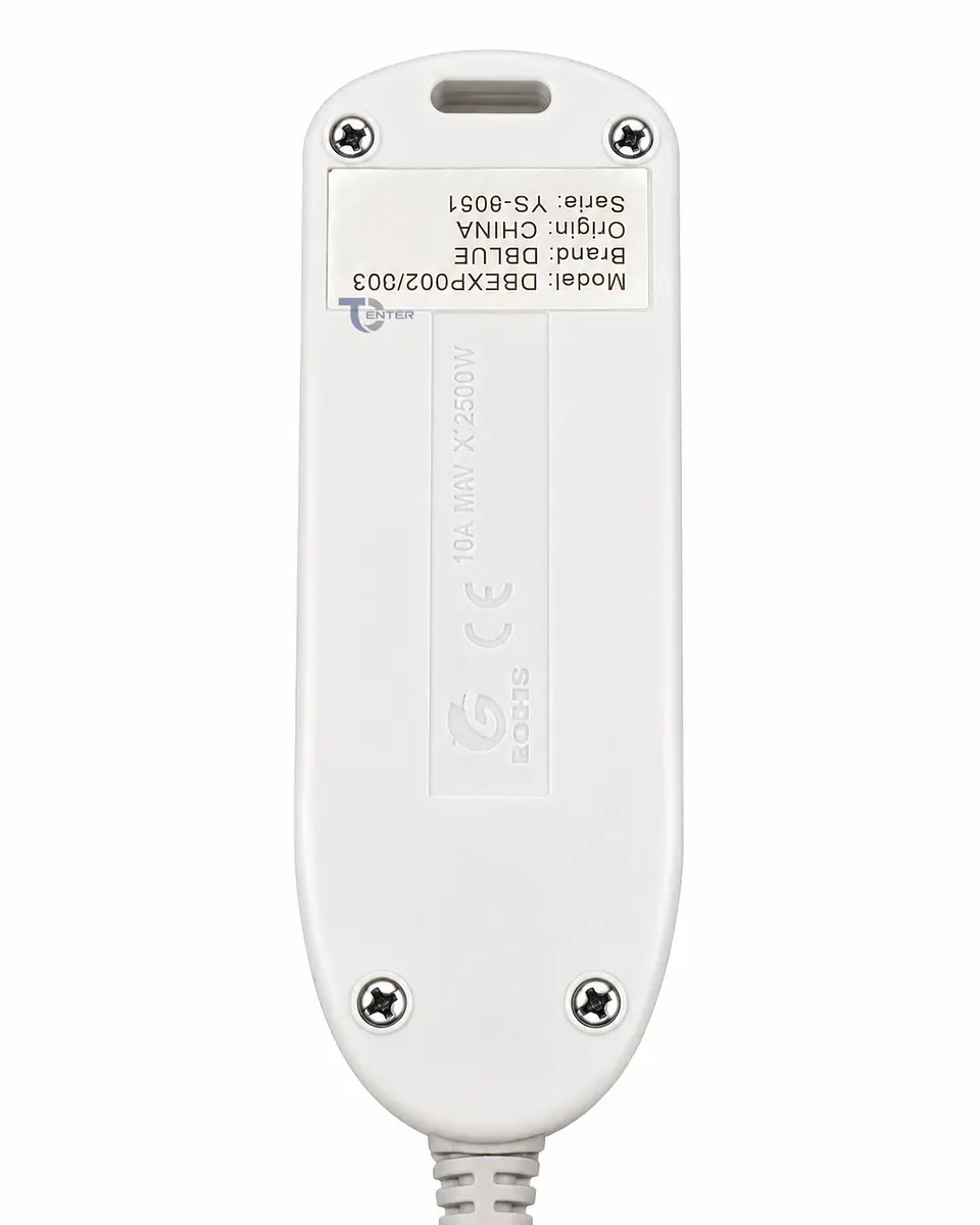 Alargador Dblue DBEXP004W 3M 4 Pos Blanco 4