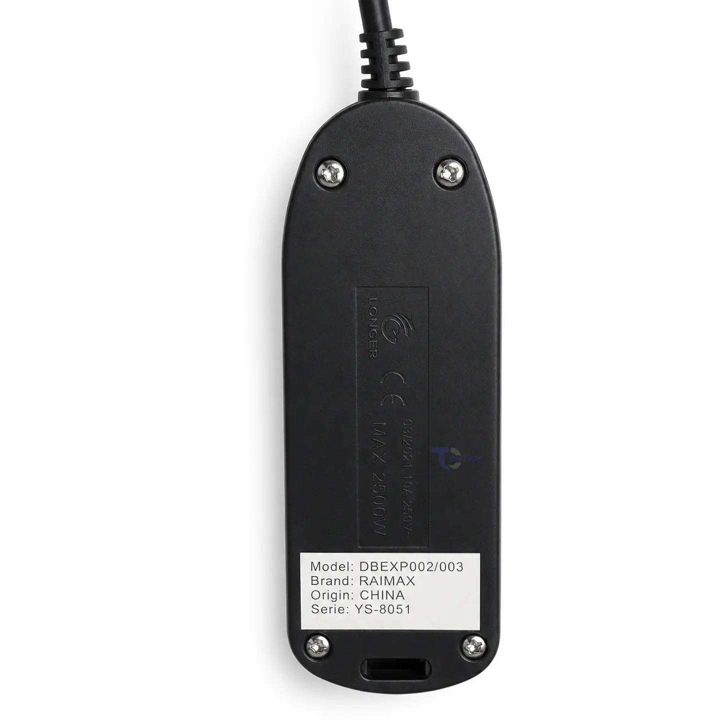 Alargador Raimax 4 Pos 1,5M RM0062BK Negro 4
