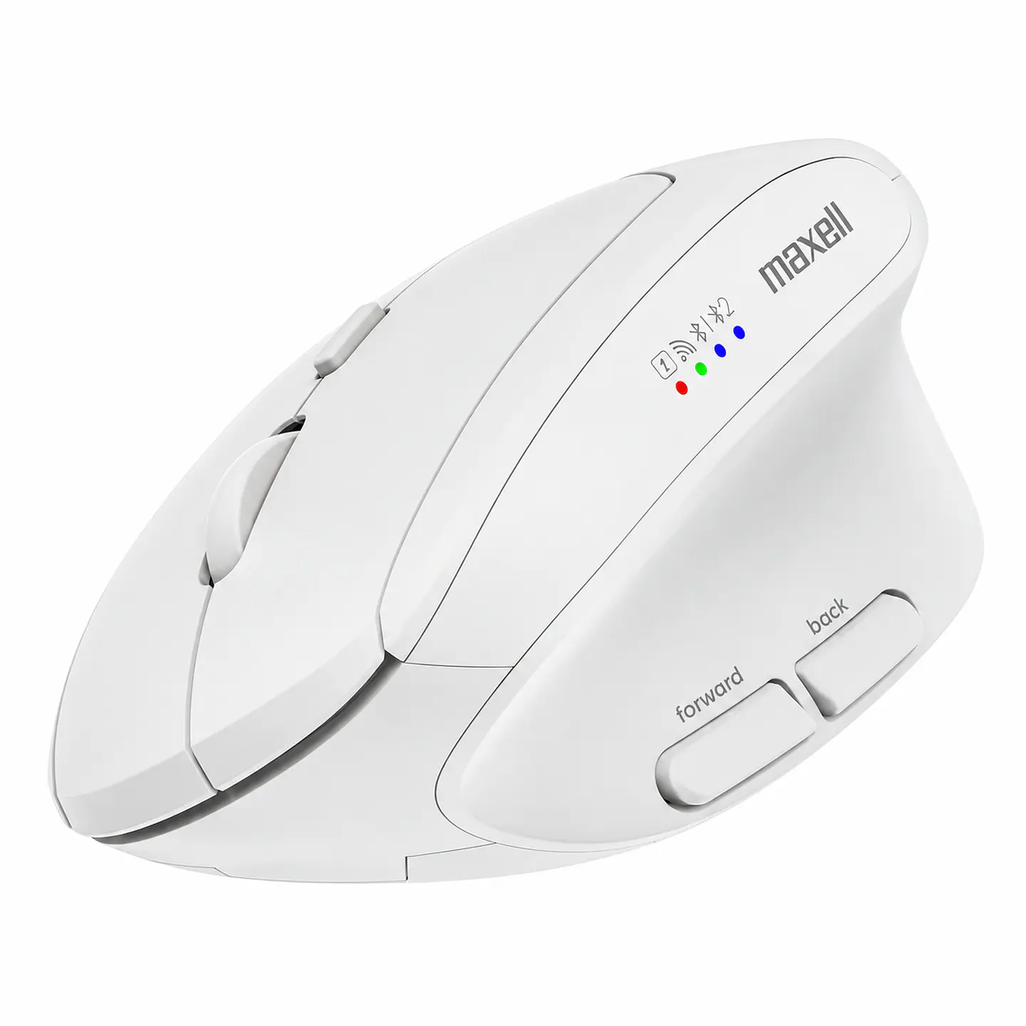Mouse Vertical Maxell MOWLBT-750 Bluetooth 2400 DPI Blanco 1