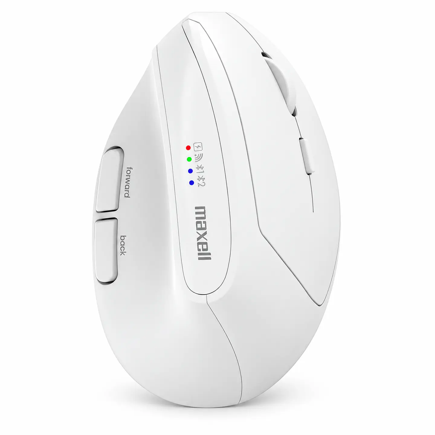 Mouse Vertical Maxell MOWLBT-750 Bluetooth 2400 DPI Blanco 2