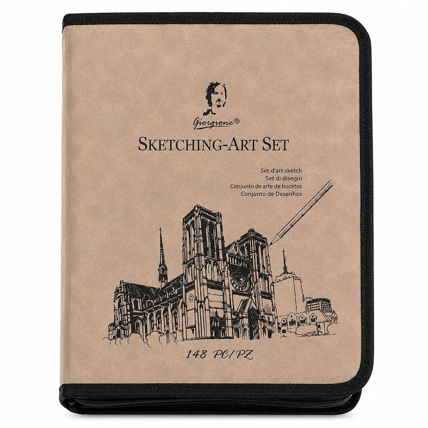 Set de Artista Giorgione 148 Piezas 120 Lápices de Colores 1