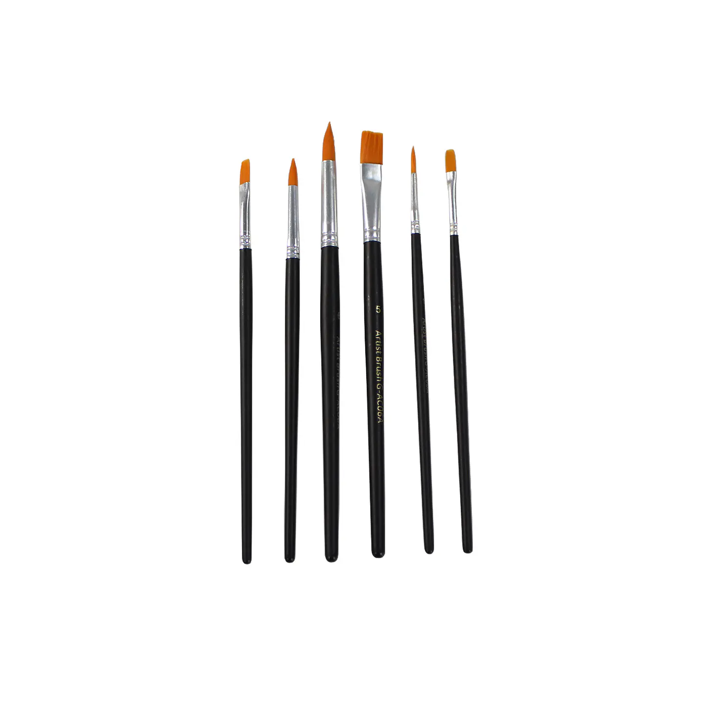 Set 36 Pinturas Acrílicas Giorgione 35 ml + 6 Pinceles 6