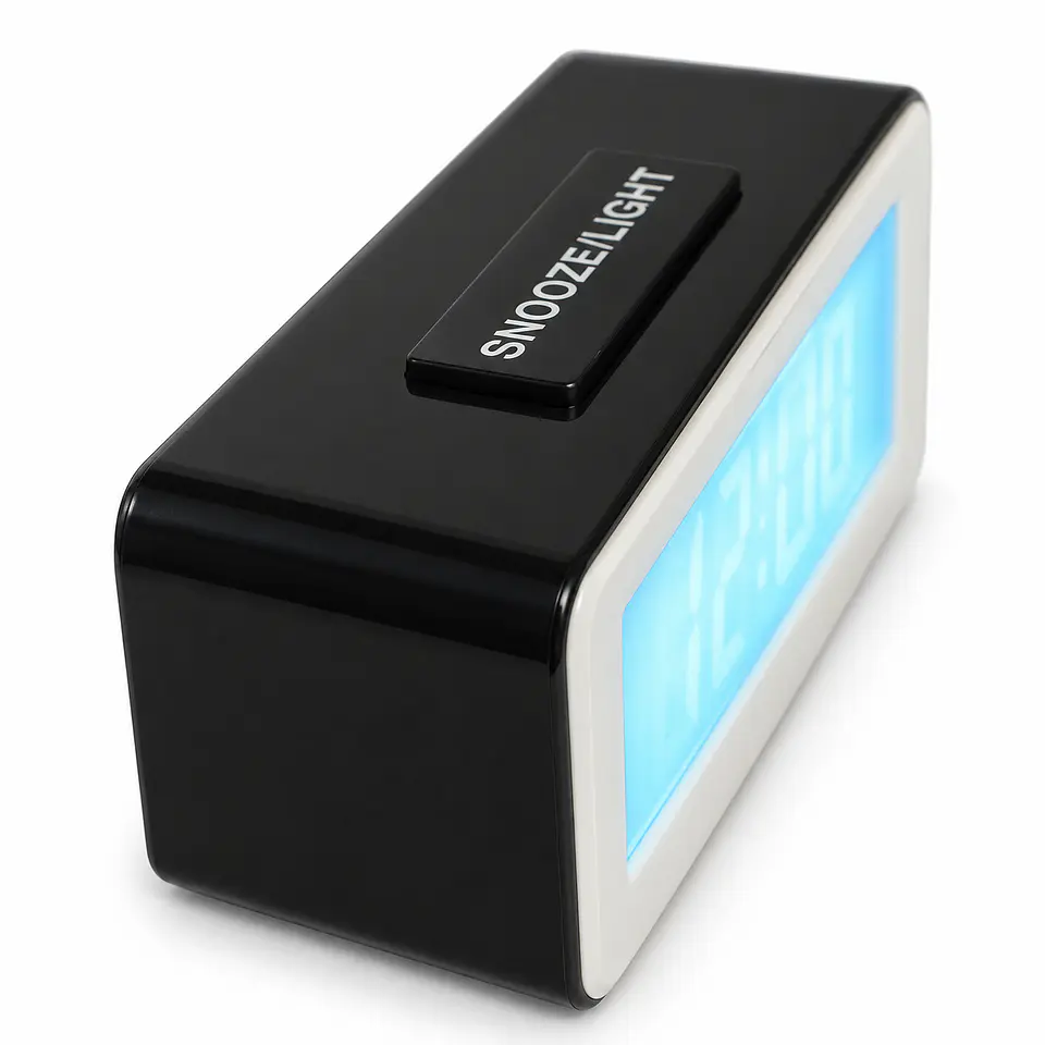 Mini Reloj Despertador Musical Dblue DBRD005BK 3