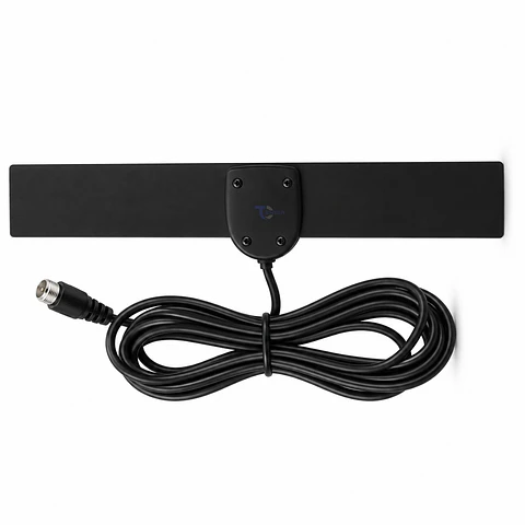 Mini Antena TV Digital Tecnolab Slim TL624 Cable 3 m