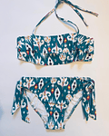 Ikat Verde - Bikini Volante