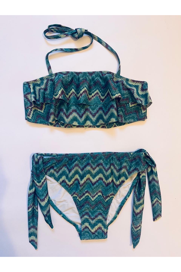 Zigzag Lurex - Bikini Volante