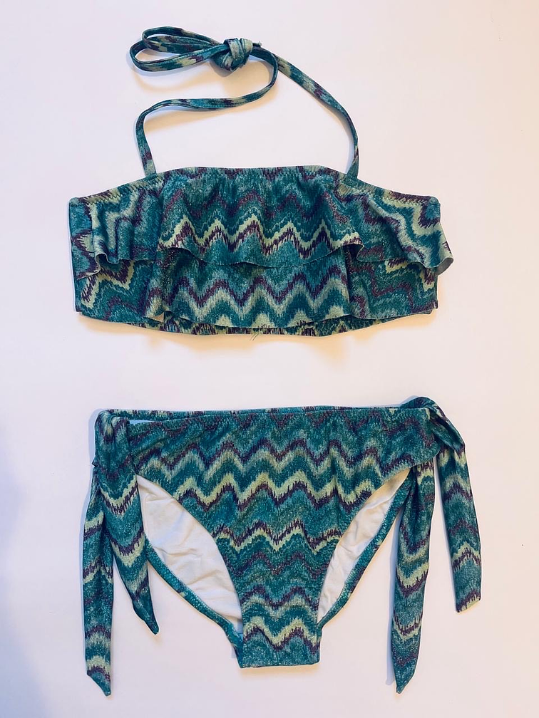 Zigzag Lurex - Bikini Volante