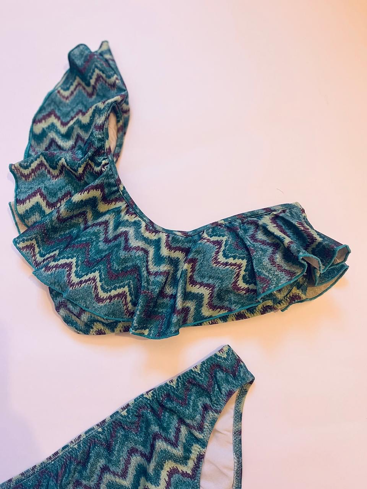 Zigzag Lurex - Bikini Ines