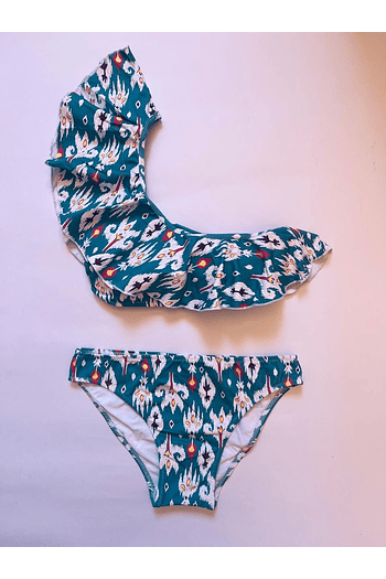 Ikat Verde - Bikini Ines