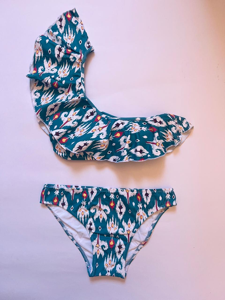Ikat Verde - Bikini Ines
