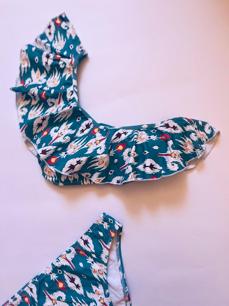 Ikat Verde - Bikini Ines