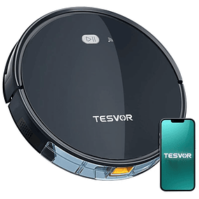 Robot Vacuum Cleaner Tesvor X500 1800 Pa Black