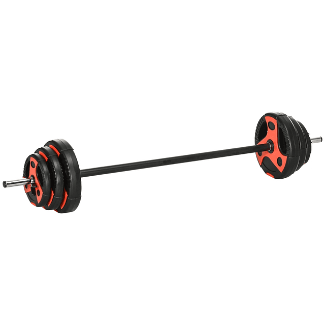 Barbell Set with Plates Weight Training Set