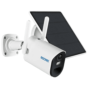 Câmera de segurança IP Escam QF290 Solar 1080p Wifi