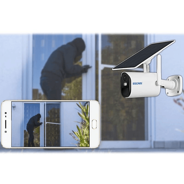 Escam QF290 Solar IP Security Camera 1080p Wifi